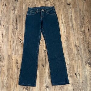 Wrangler Dark Blue Women's Straight Leg Jeans